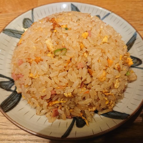 「中華そば650円、焼きめし(ハーフ)300円」@元車庫前まる宮 本店の写真