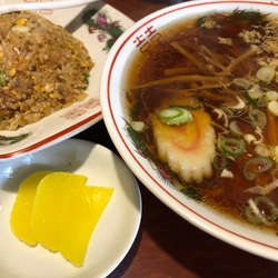 ニンニクラーメン＋チャーハン