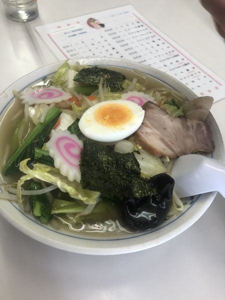 「五目ワンタン麺」@将来軒の写真