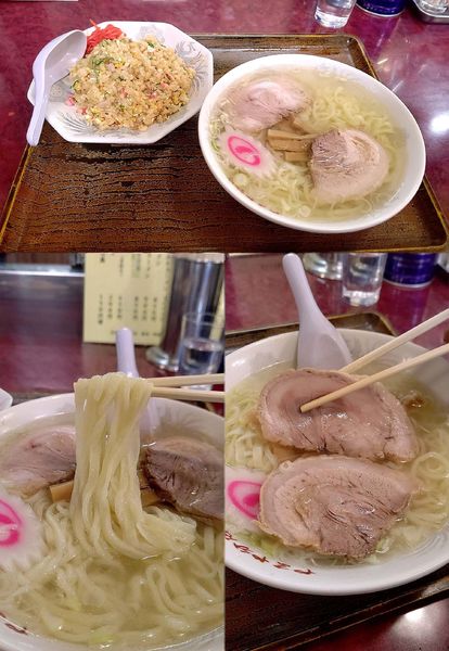 「ラーメン＆チャーハンの『Aランチ(¥1000)』」@やまや食堂 分店の写真