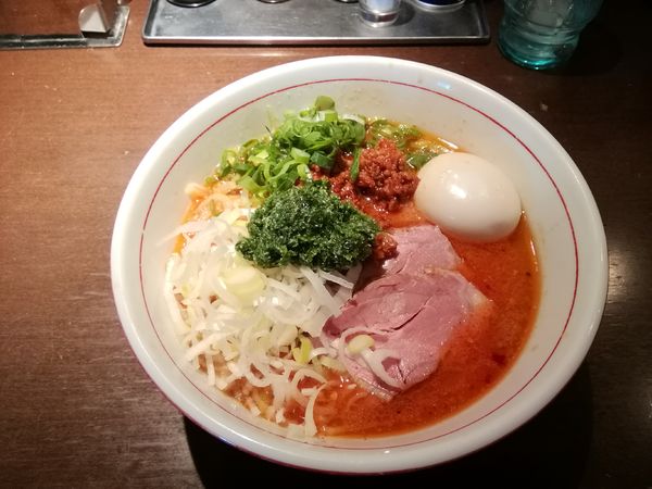 「(期間限定)辛味噌らあ麺(930円)」@麺や 虎徹の写真