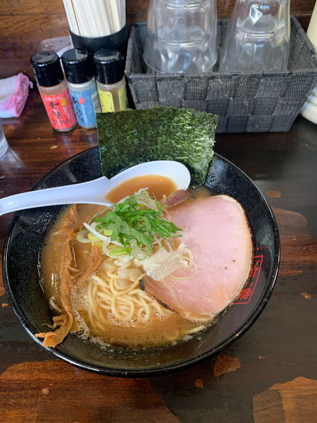 「鷄濃麺醤油」@濃麺 海月の写真