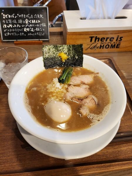 「濃厚鶏炊だしそば」@Omotenashi Noodles まつじの写真