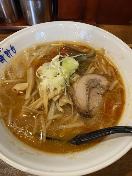 「激辛ラーメン(味噌)」@味の時計台 横浜関内店の写真