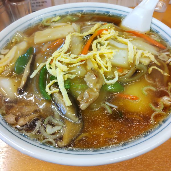 「うまにそば（￥700）」@平和軒の写真