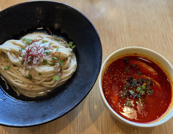 「【限定】辛つけ蕎麦　１１５０円」@支那蕎麦屋 藤花の写真