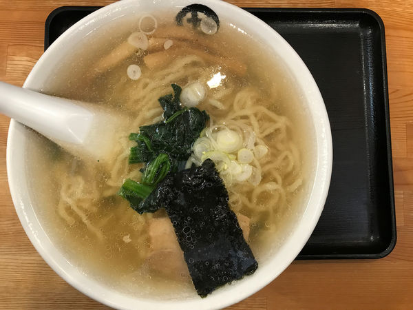 「朝ラー（大盛）」@中華そば 伊藤商店 利府店の写真