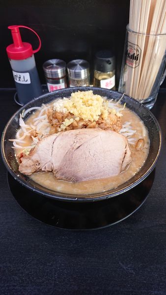 「らーめん（220g、細麺変更、味噌変更）」@僕との麺の写真
