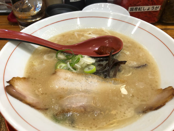 「男気ラーメン720円　替玉130円」@麺屋 八感の写真