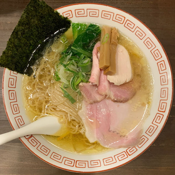 「中華そば鶏（塩）」@麺屋 誠栄の写真