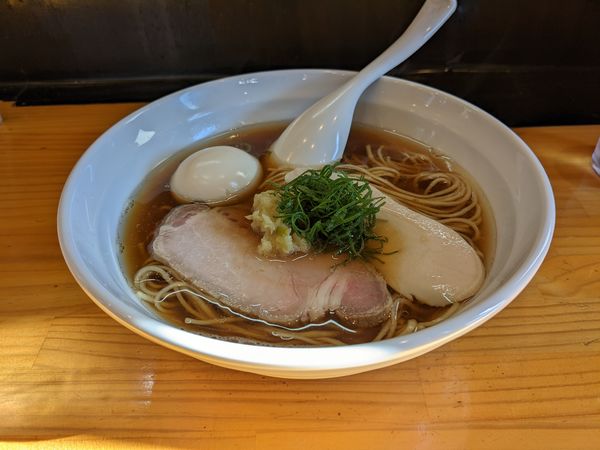 「生姜醤油らーめん」@麺響万蕾の写真