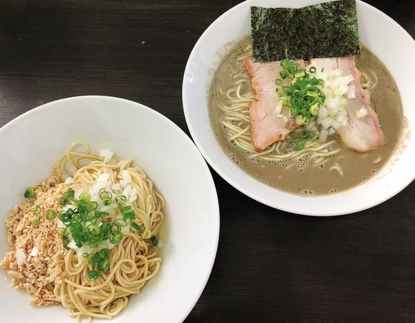 「煮干ソバ（850円）、和え玉（250円）」@三和 中華ソバ店の写真