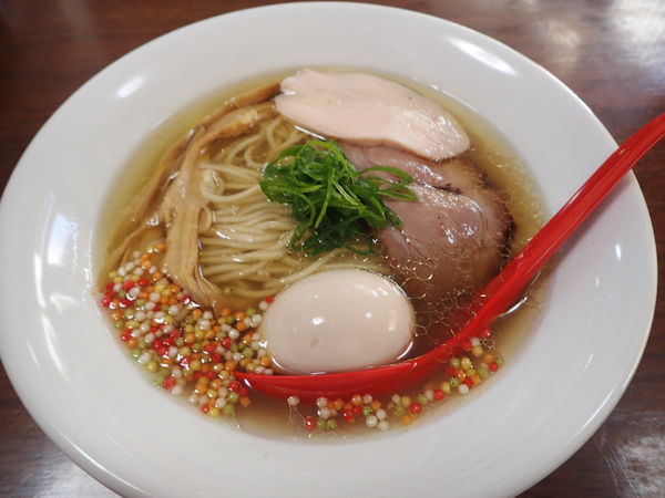 「鶏塩そば(中細麺150g) 780円」@麺屋 むじゃきの写真