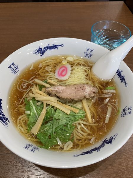「醤油ラーメン」@中華料理 たつみ 谷原四丁目店の写真