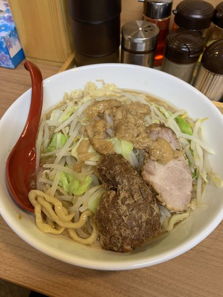 「豚ラーメン(醤油)580円」@ラーメン豚壱の写真