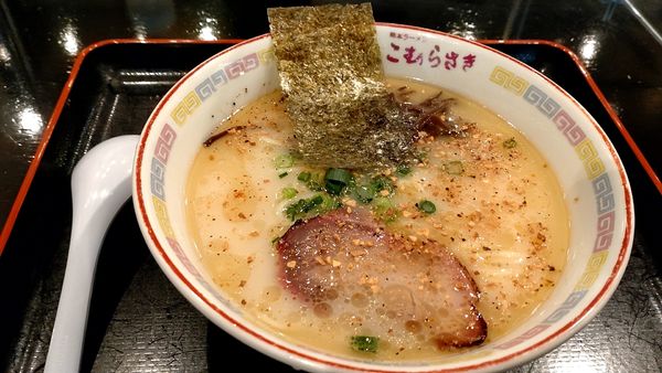 「ミニラーメン　600円」@熊本ラーメン こむらさき 新横浜店の写真