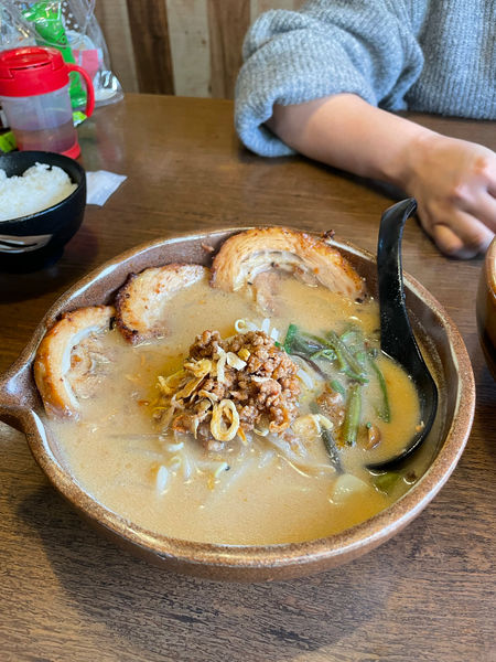 「信州味噌炙りチャーシュー麺」@蔵出し味噌 麺場千代商店 富士店の写真