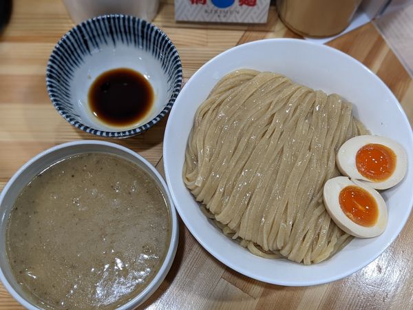 「限定クリームシチューなつけ麺大」@らーめん 桐麺 本店の写真