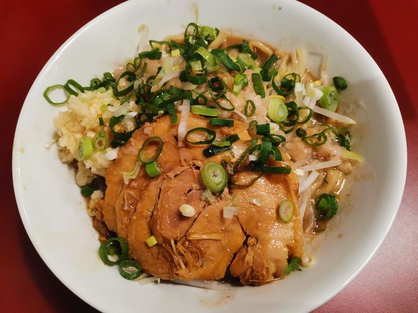 「濃厚（ミニ）」@豚らーめん ミドリカワの写真