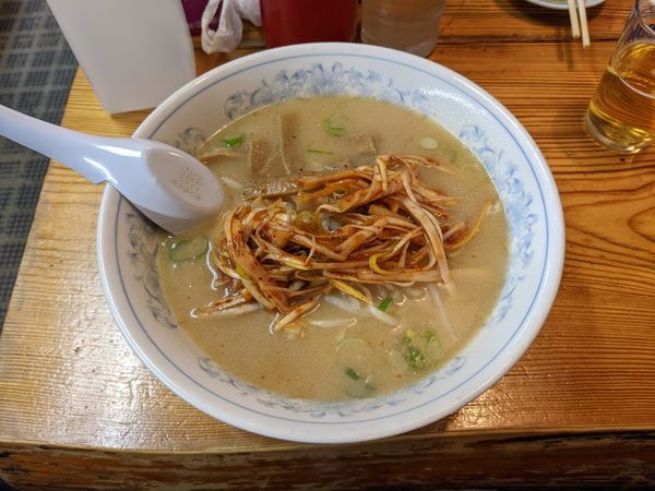「ねぎ辛みそラーメン　810円」@敦煌の写真