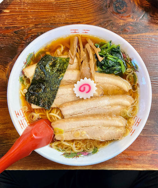 「醤油チャーシューメン」@水戸中華そば むじゃき食堂の写真