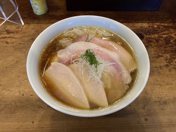 「特製中華そば」@中華そば しば田の写真