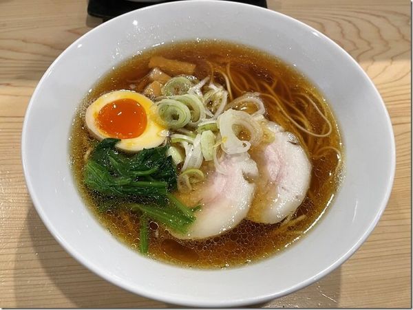稲庭中華醤油ラーメン
