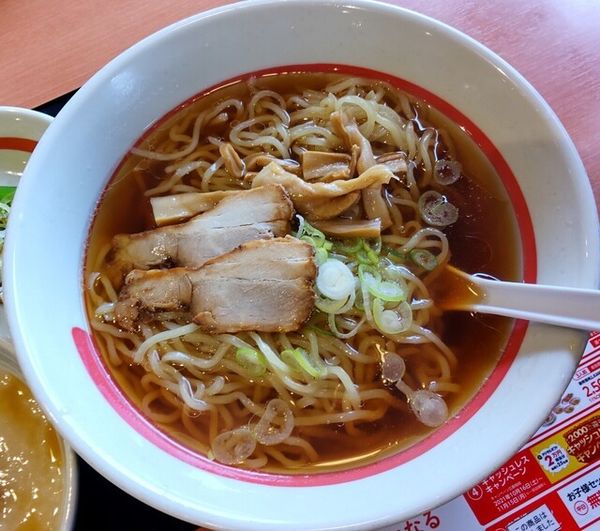 「お粥セットＣ４００円」@幸楽苑 山形嶋店の写真