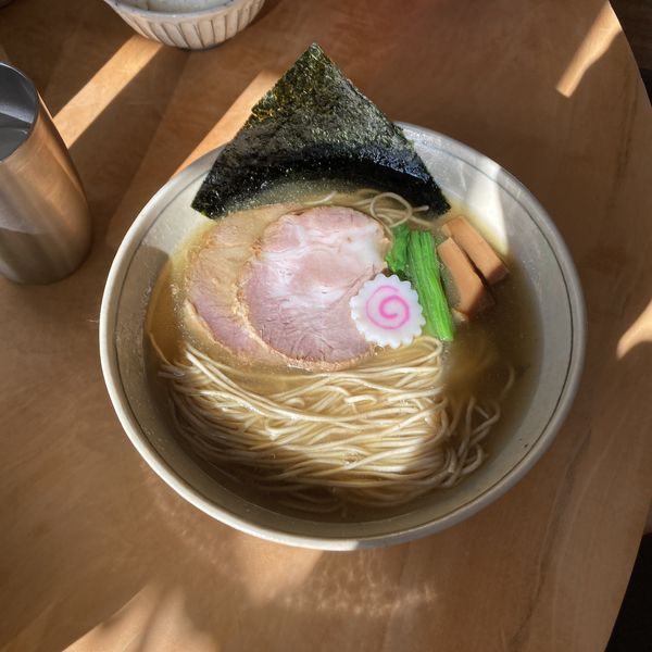 「だしそば【しお】」@だし・麺 未蕾の写真