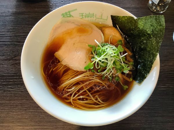 「中華そば」@中華蕎麦 瑞山（ZUIZAN）の写真