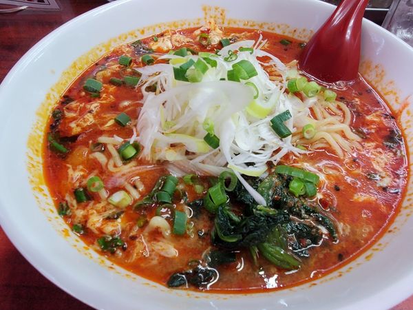 「ドラたんたん麺辛さドラゴン級780円」@らーめん ドラごんちの写真
