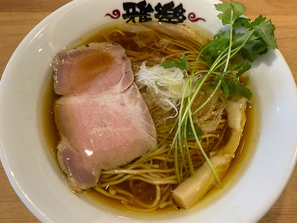 「生揚げ醤油らーめん」@らーめん 雅楽 GARAKUの写真