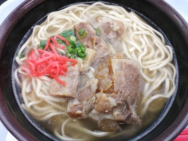 「ソーキそば(700)」@空港食堂の写真