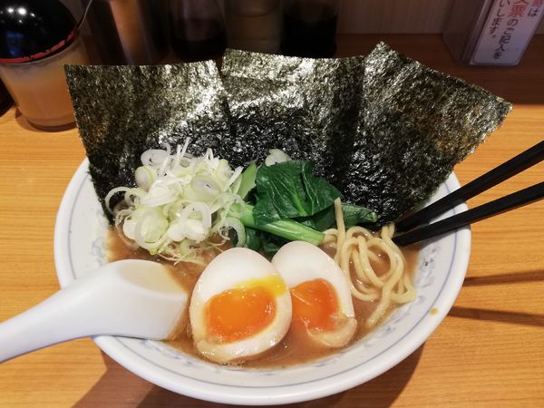 「らーめん 太麺 700円」@ラーメン一平家の写真