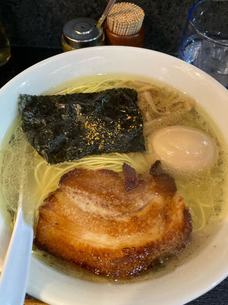 「塩玉そば」@塩そば 桑ばらの写真
