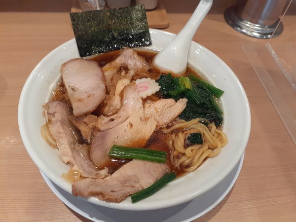 「醤油チャーシュー」@長岡食堂 町田店の写真