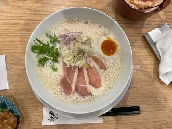 「鶏白湯」@鶏そば 風鈴の写真