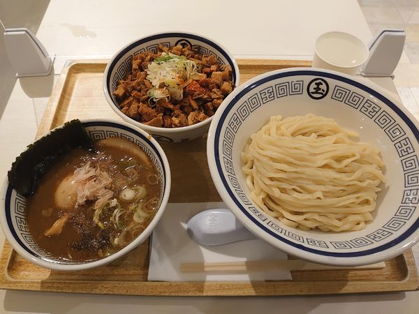 「味玉つけめん」@らーめん 玉 大阪梅田店の写真