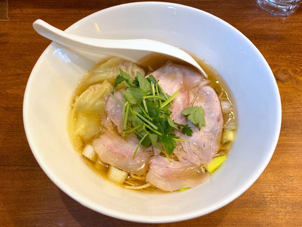 「海老蟹らーめん 880円」@肉と魚と酒 和楽の写真