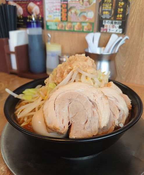 「味噌ラーメン+豚2、玉子(1080円)」@ジャンクガレッジ 熊谷店の写真