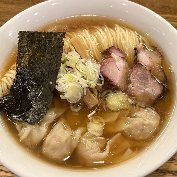 「ワンタンメン」@支那ソバ おさだの写真