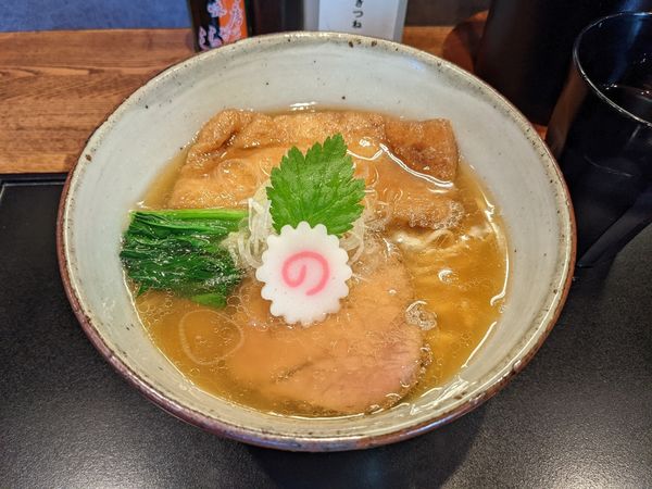 「中華そば850円」@中華蕎麦 きつねの写真