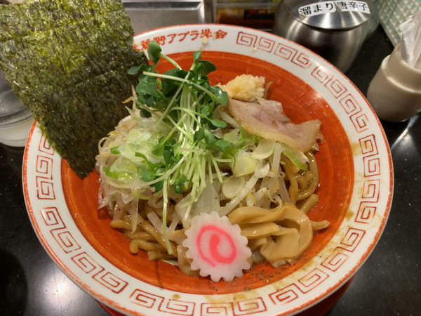 「武蔵野油そば(640円)」@武蔵野アブラ学会 代々木店の写真