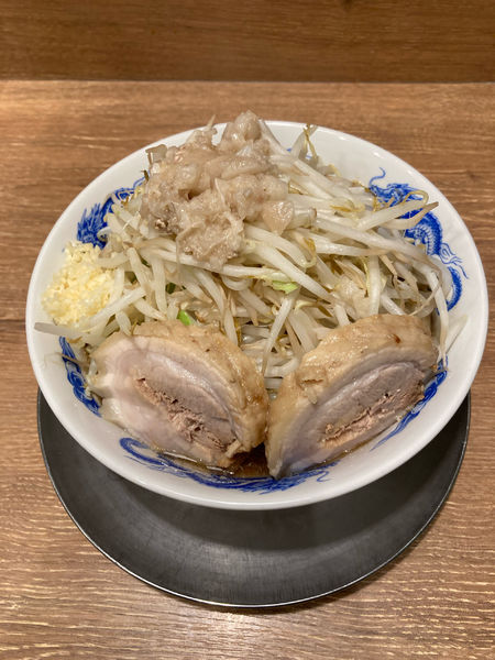 「ラーメン並　野菜マシ」@ジャンクガレッジ 大宮駅前店の写真