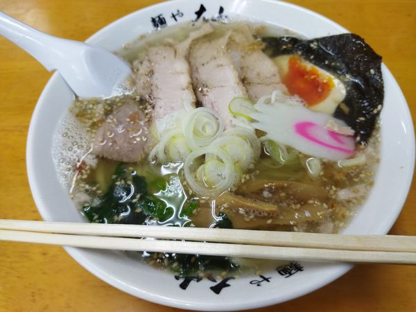 「塩ラーメン」@青竹手打ちラーメン 麺や大山の写真