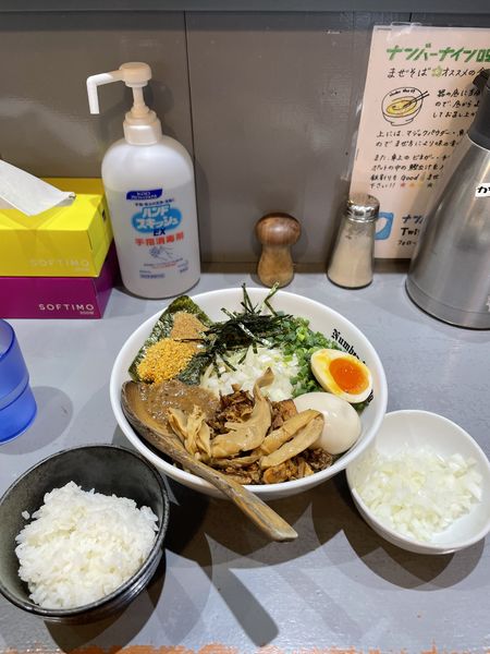 「まぜそば大」@麺Dining Number Nine 09の写真