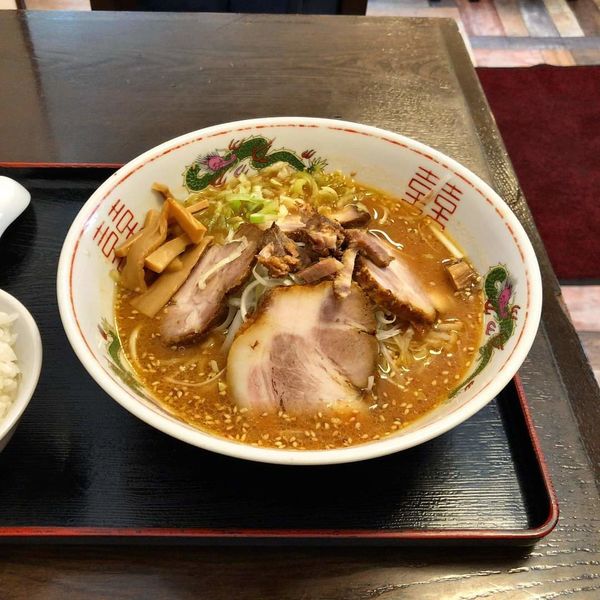 「味噌ねぎチャーシュー」@会津 喜多方ラーメン 新川店の写真