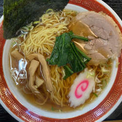 浜田屋中華そば 690円