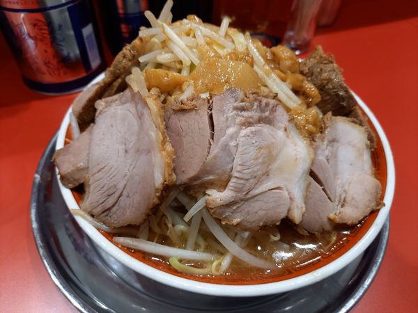 「小ラーメン豚入り」@ラーメンタロー 蒲田の陣の写真