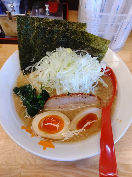 「ネギたまラーメン」@らーめん大桜 十日市場本店の写真